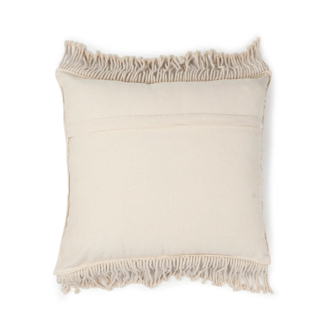 Handmade Macrame Accent Cushion Cover